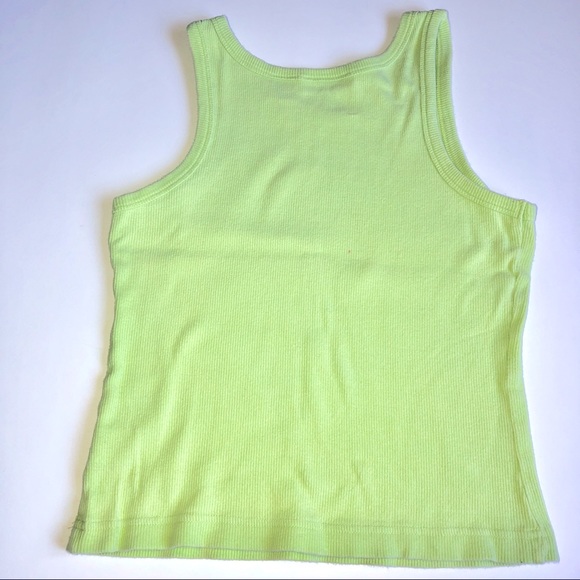 3/$10 ENERGIE Tank Top Cropped Medium Green Women’s - Picture 2 of 13